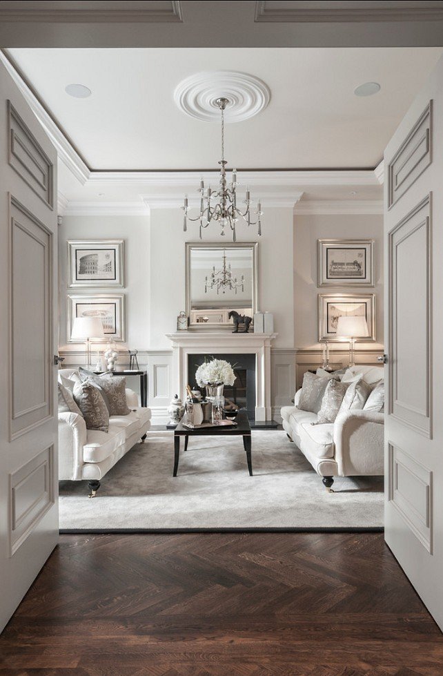 Elegant London living room — the kind of home Luxe Technology works in